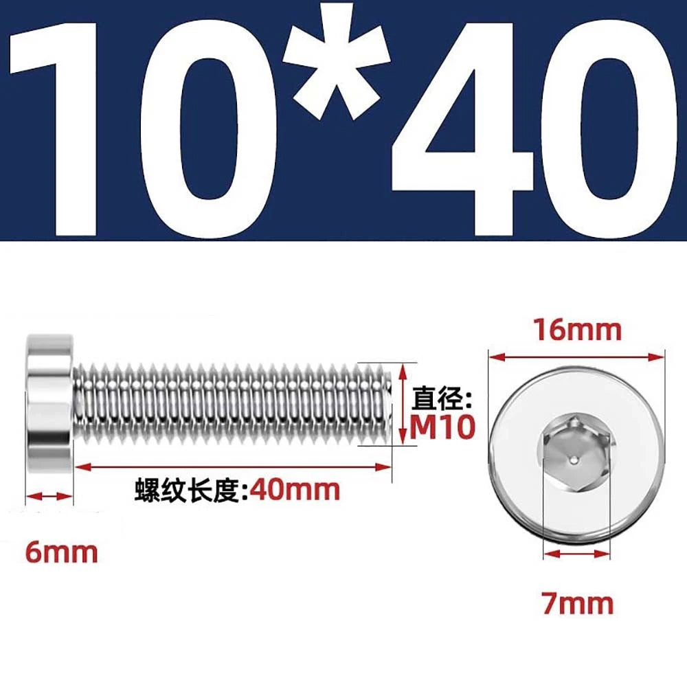 M1.4–M12 Low Head Socket Cap Screws – A2 Stainless Steel, Space‑Saving Design for Tight Clearances