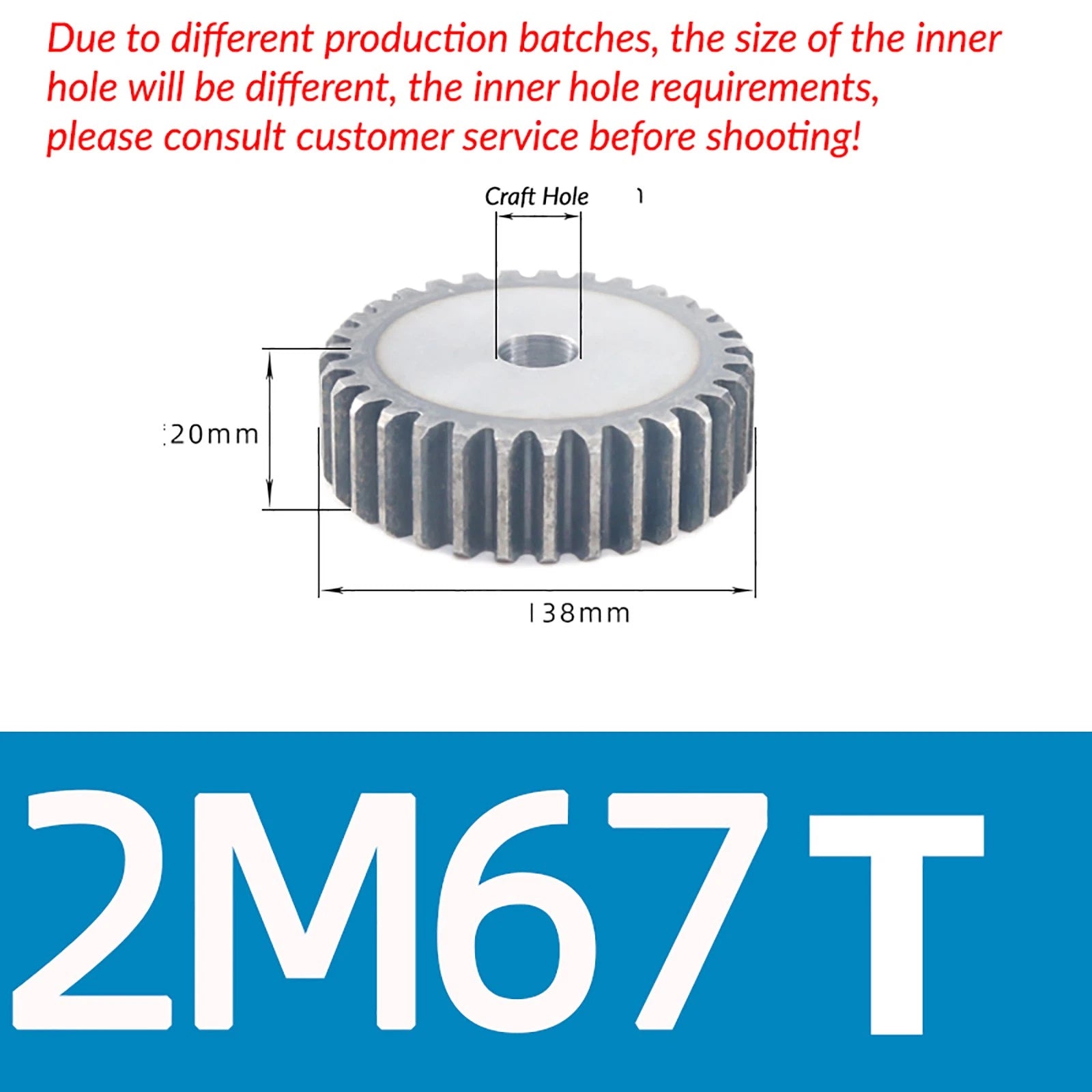 1/1.5/2 Mod 12T-150T Spur Gear 45# Steel Pinion Gear Thickn10-20mm Transmission