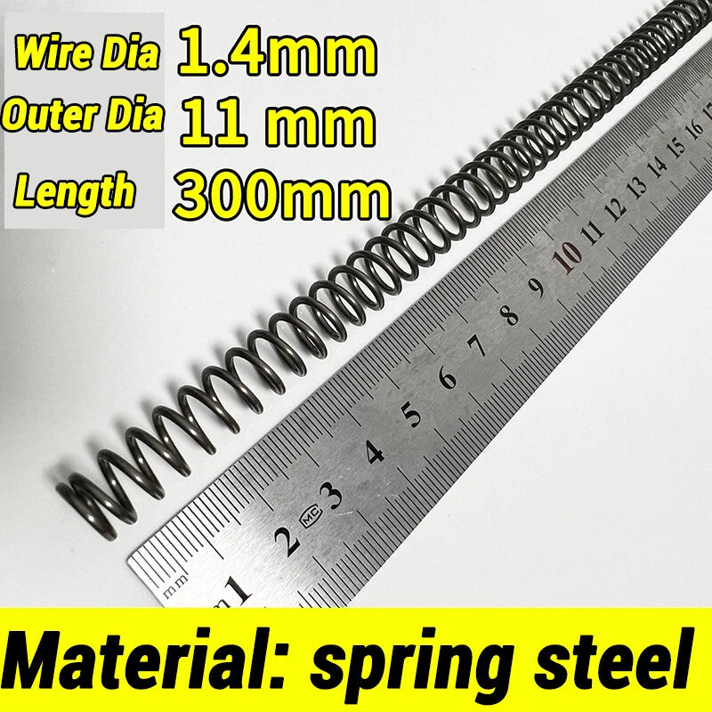 Compression Spring Various Size 2-60mm Diameter & 300mm Length Pressure Small