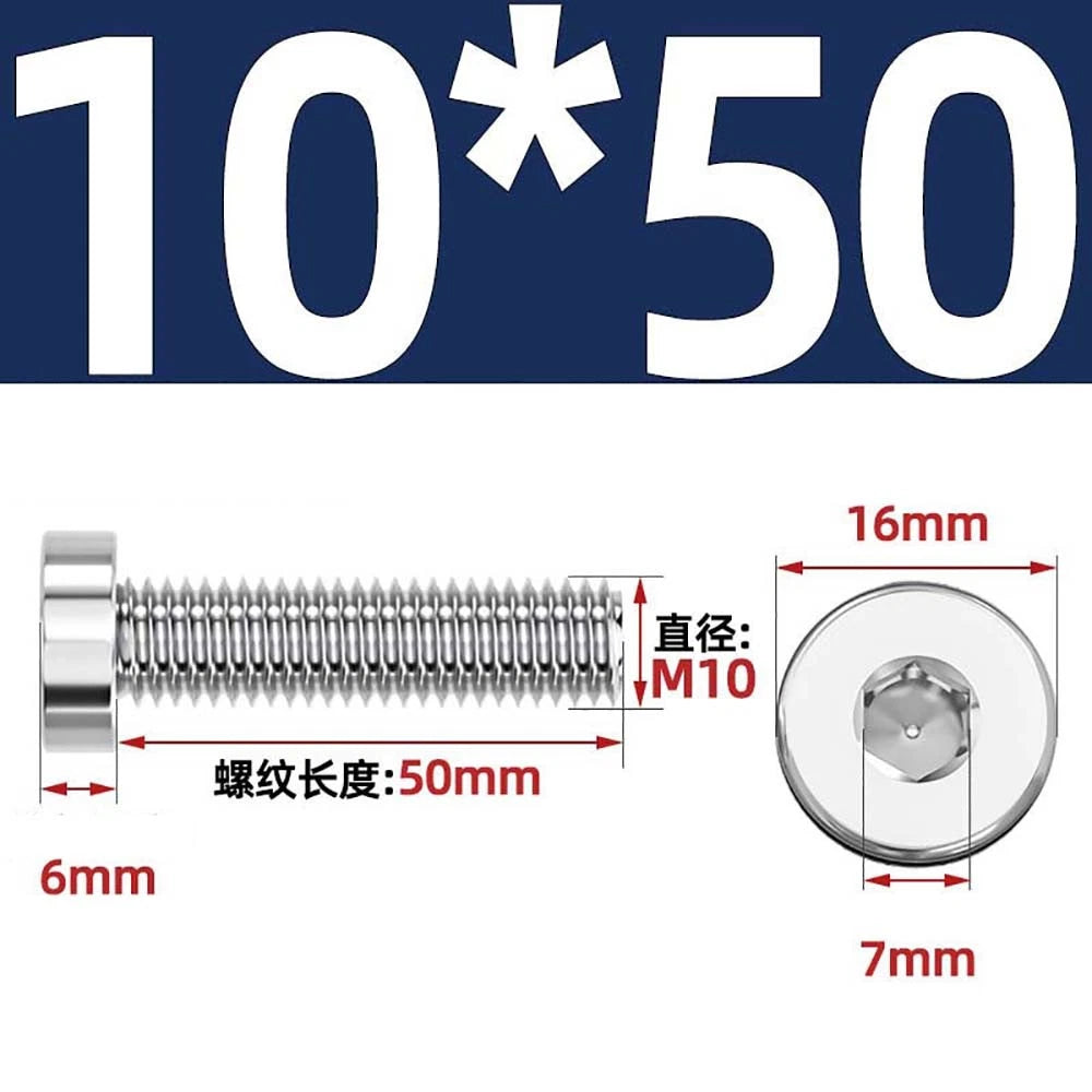 M1.4–M12 Low Head Socket Cap Screws – A2 Stainless Steel, Space‑Saving Design for Tight Clearances