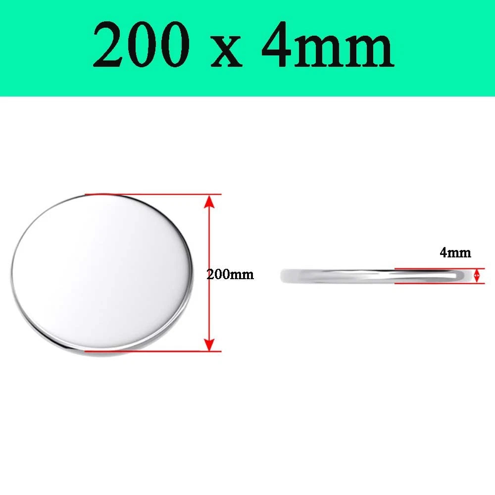 Round Precision Laser Cutting A2 Stainless Steel Blanks Discs Metal Sheet Custom