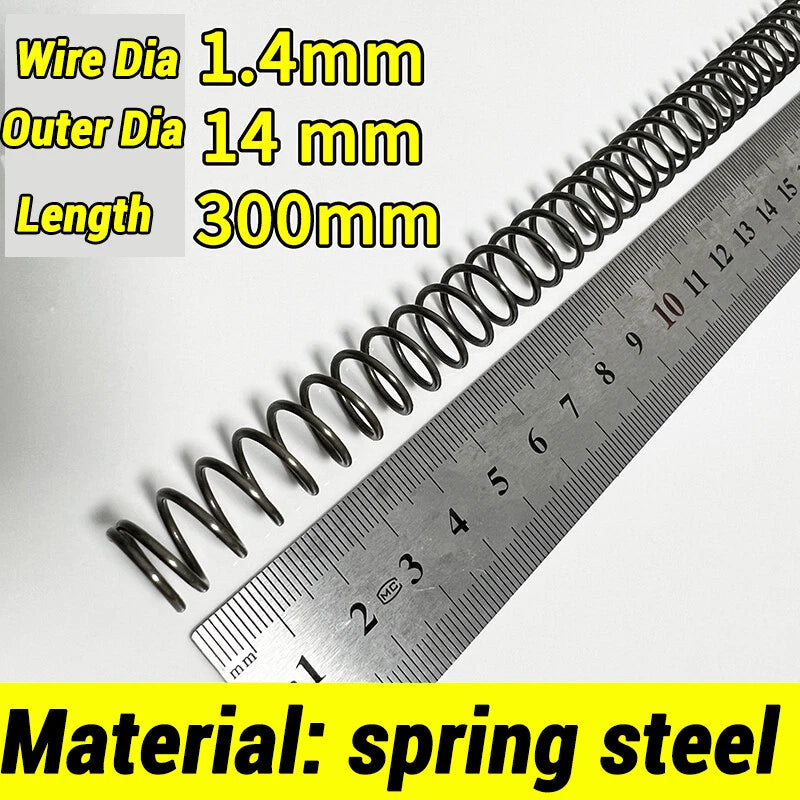 Compression Spring Various Size 2-60mm Diameter & 300mm Length Pressure Small