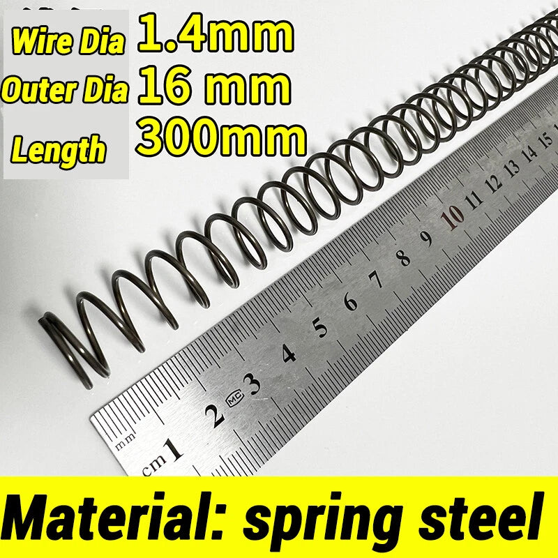 Compression Spring Various Size 2-60mm Diameter & 300mm Length Pressure Small