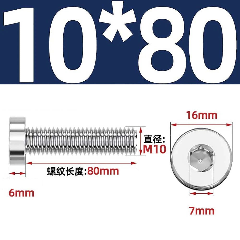 M1.4–M12 Low Head Socket Cap Screws – A2 Stainless Steel, Space‑Saving Design for Tight Clearances