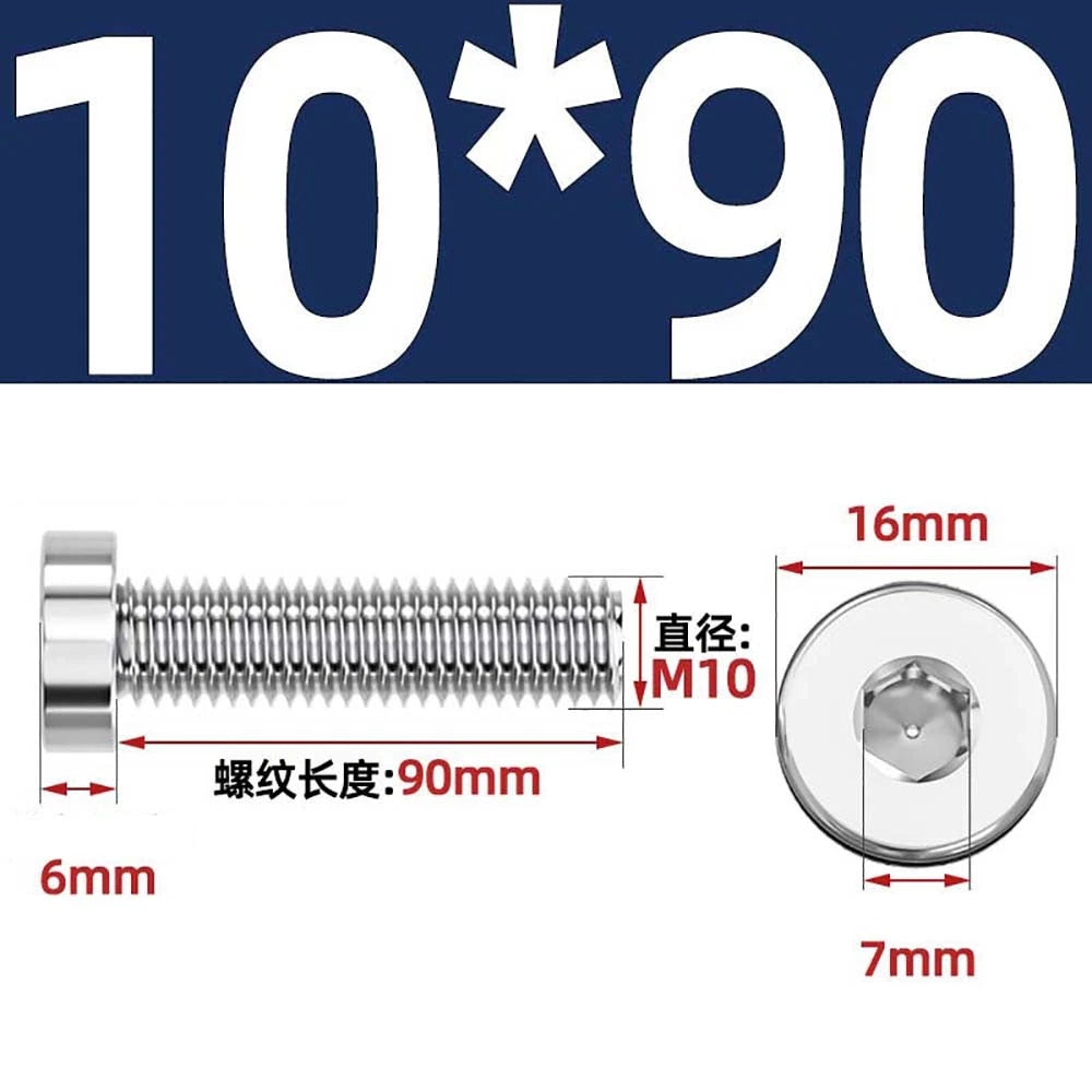 M1.4–M12 Low Head Socket Cap Screws – A2 Stainless Steel, Space‑Saving Design for Tight Clearances