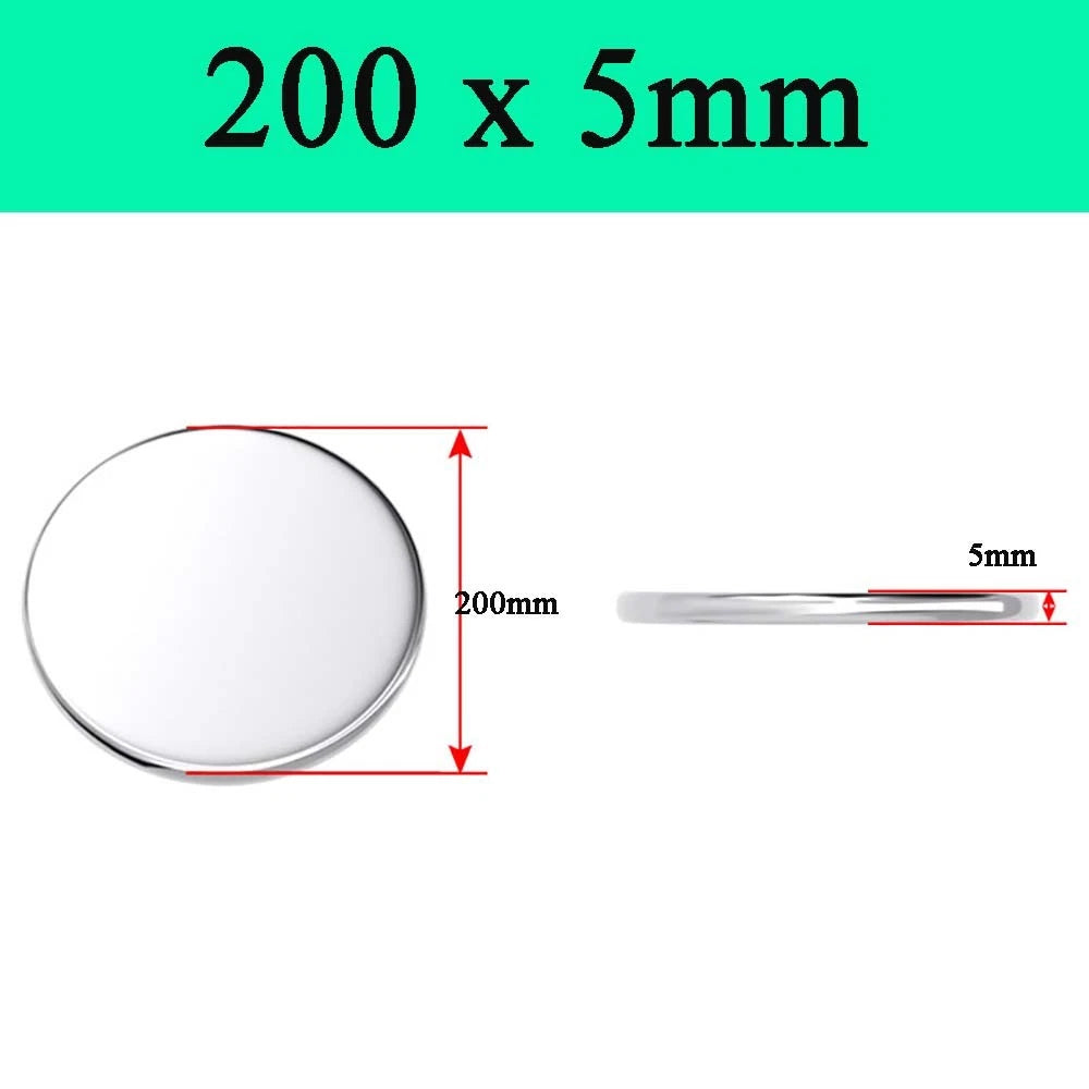 Round Precision Laser Cutting A2 Stainless Steel Blanks Discs Metal Sheet Custom