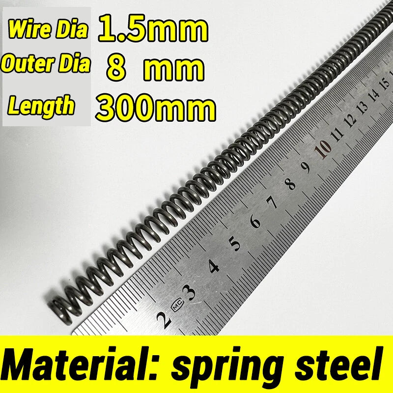 Compression Spring Various Size 2-60mm Diameter & 300mm Length Pressure Small