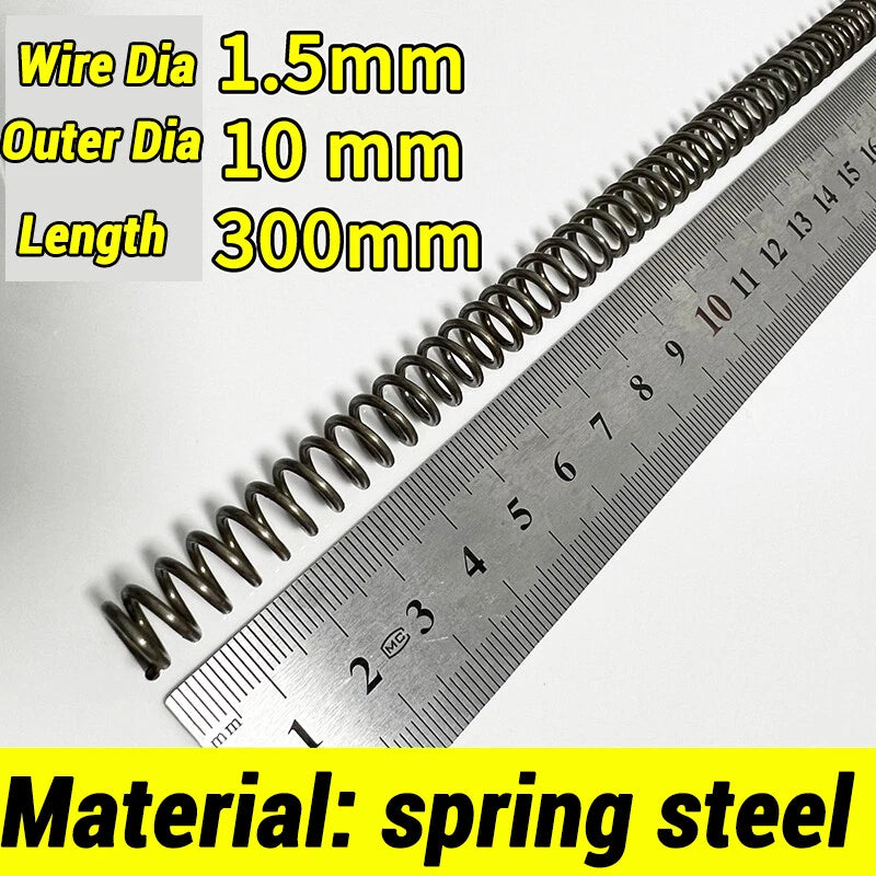 Compression Spring Various Size 2-60mm Diameter & 300mm Length Pressure Small