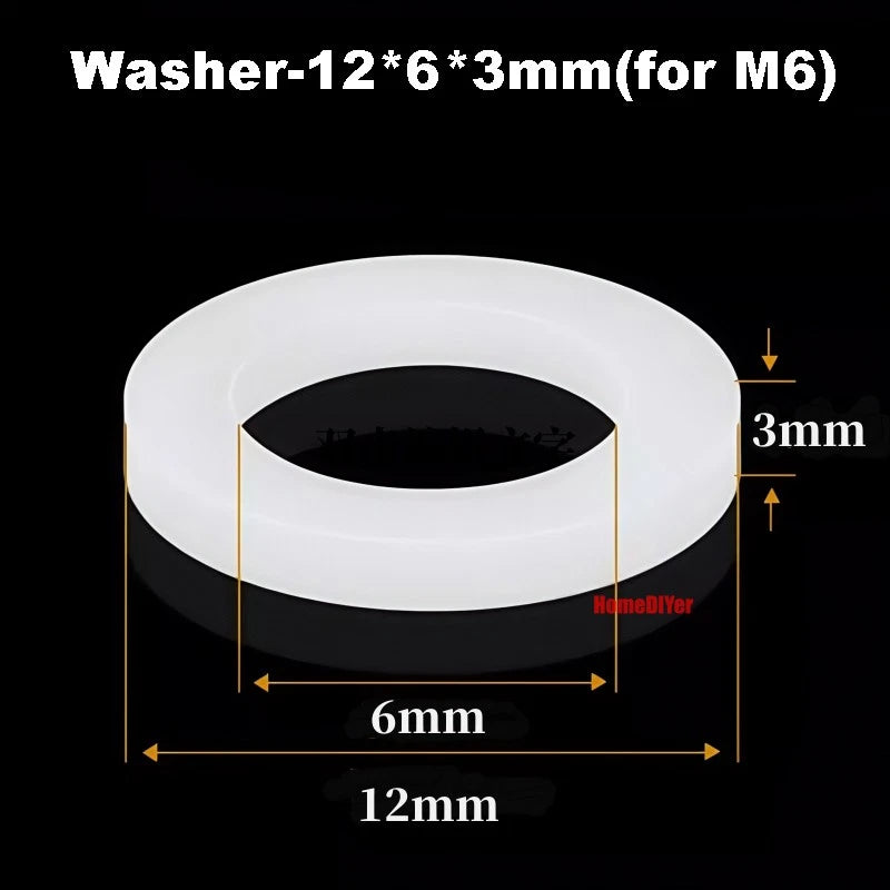 Plastic Barbed Hose Reducer Connector — Straight Thread Joiner for Air & Water Tube