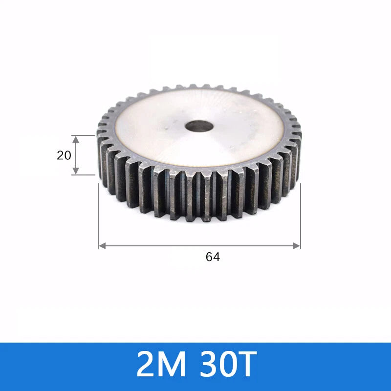 Spur Gear 45# Steel Transmission Gear 1/2 Module 12-160 Teeth Pinion Motor Gear