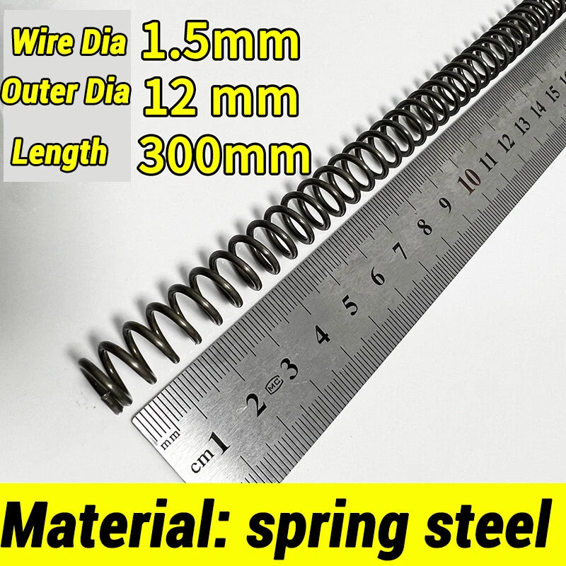 Compression Spring Various Size 2-60mm Diameter & 300mm Length Pressure Small