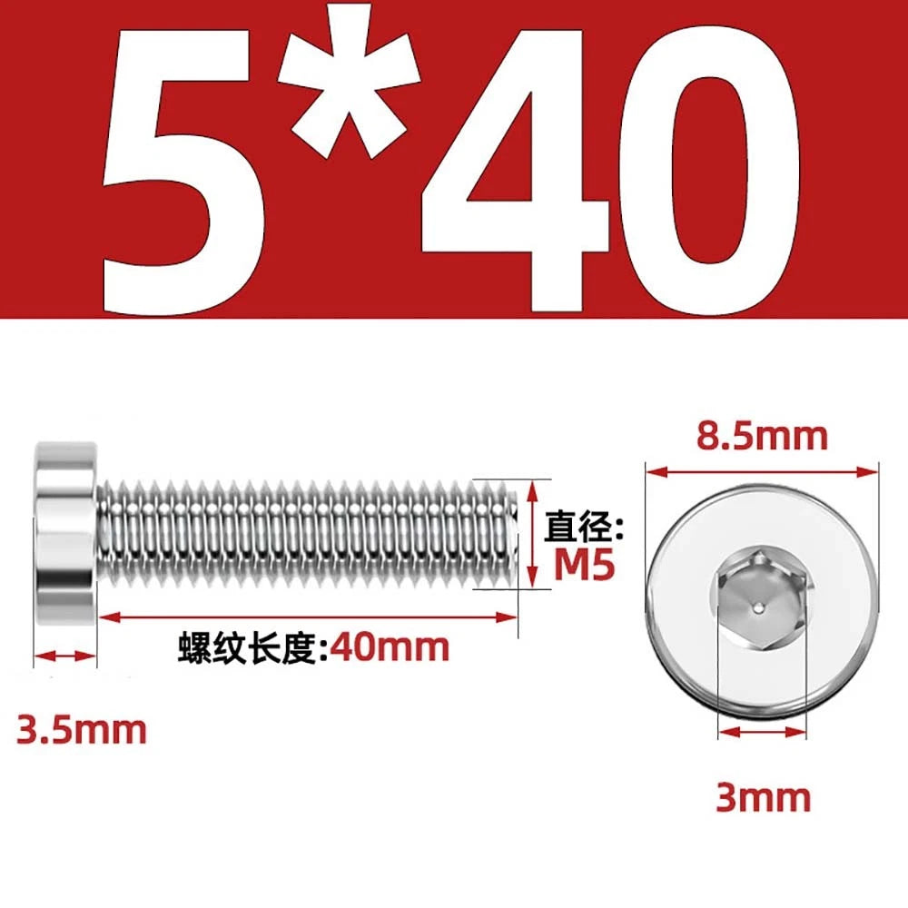 M1.4–M12 Low Head Socket Cap Screws – A2 Stainless Steel, Space‑Saving Design for Tight Clearances