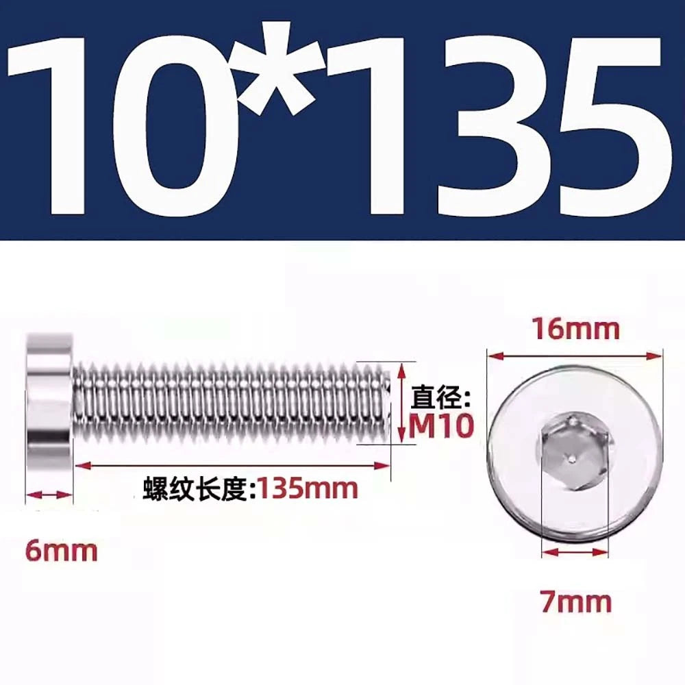M1.4–M12 Low Head Socket Cap Screws – A2 Stainless Steel, Space‑Saving Design for Tight Clearances