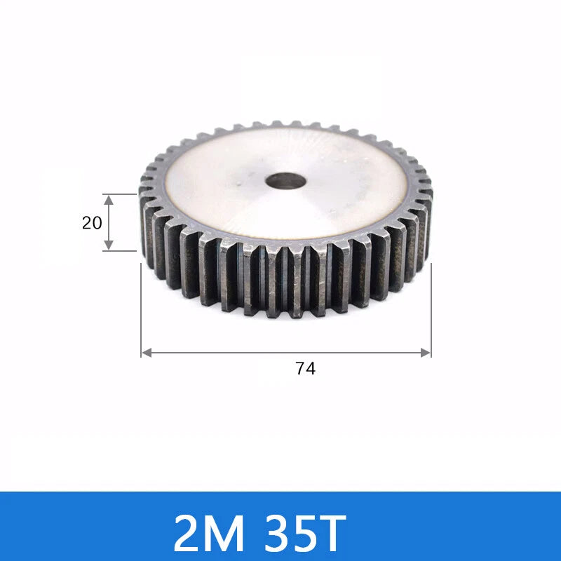 Spur Gear 45# Steel Transmission Gear 1/2 Module 12-160 Teeth Pinion Motor Gear