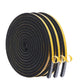 Neoprene Self Adhesive Backed Foam Sponge Strip Roll Sheet Tape Sticky Seal EPDM 5M