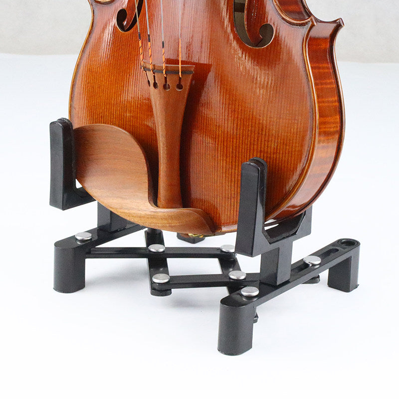 Foldable Violin Stand with Bow Holder – Portable Display Rack for Violin (Black or Red)