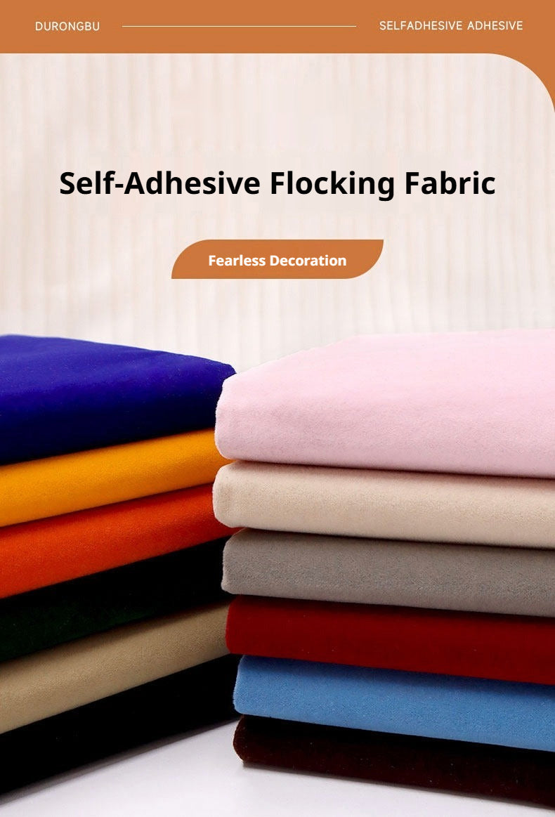 Self-Adhesive Velvet Fabric – Jewelry Box Liner, Drawer Protector, 17 Colors