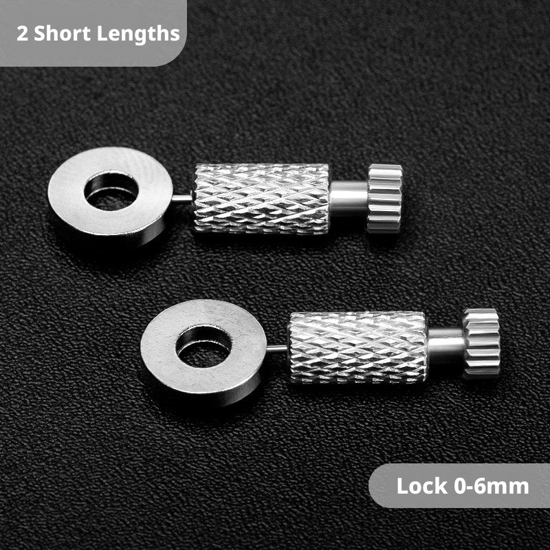 Suture Positioning Needles – Brass Leather Stitch Fixing Pins (Short 0‑6mm / Long 6‑12mm)