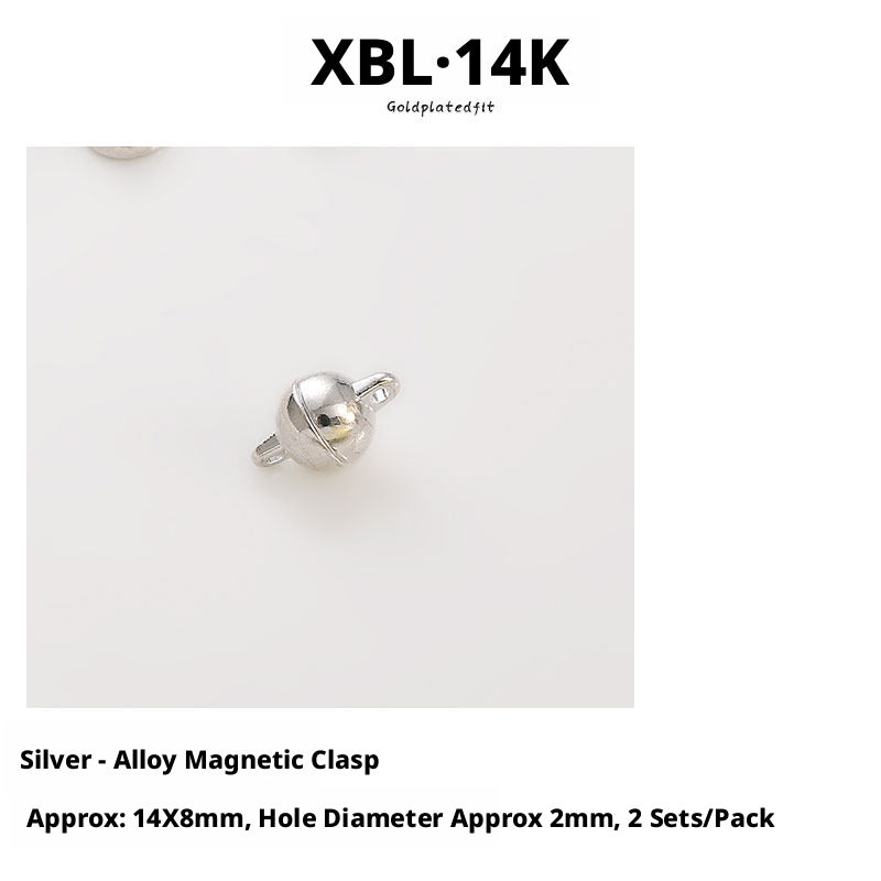 Magnetic Clasps for Jewelry Making – Strong, Gold Plated, DIY Buckles