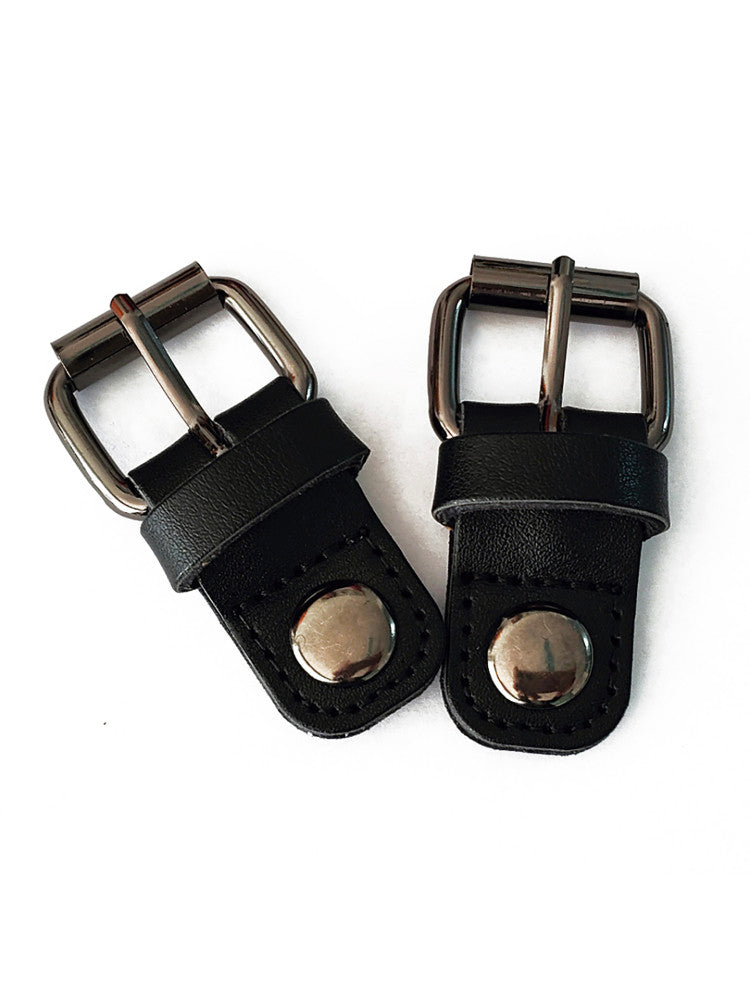 Leather Magnetic Buckle – 1.4cm / 1.8cm for Bags, Backpacks, Straps (Black, White, Brown)