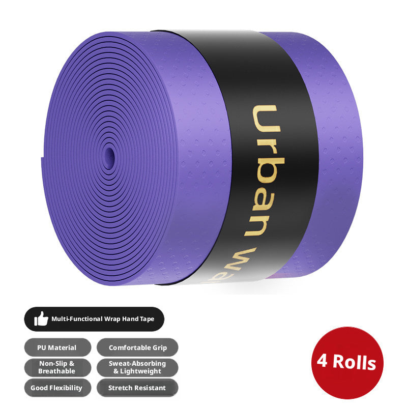 Anti‑Slip PU Wrap Tape for Drumsticks – Perforated, Sweat‑Absorbing, Multi‑Use (4/8/12 Rolls)