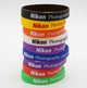 Silicone Lens Zoom Ring Bands for Canon & Nikon DSLR — Protective Grip Sleeves, 3-Pack, 8 Colors