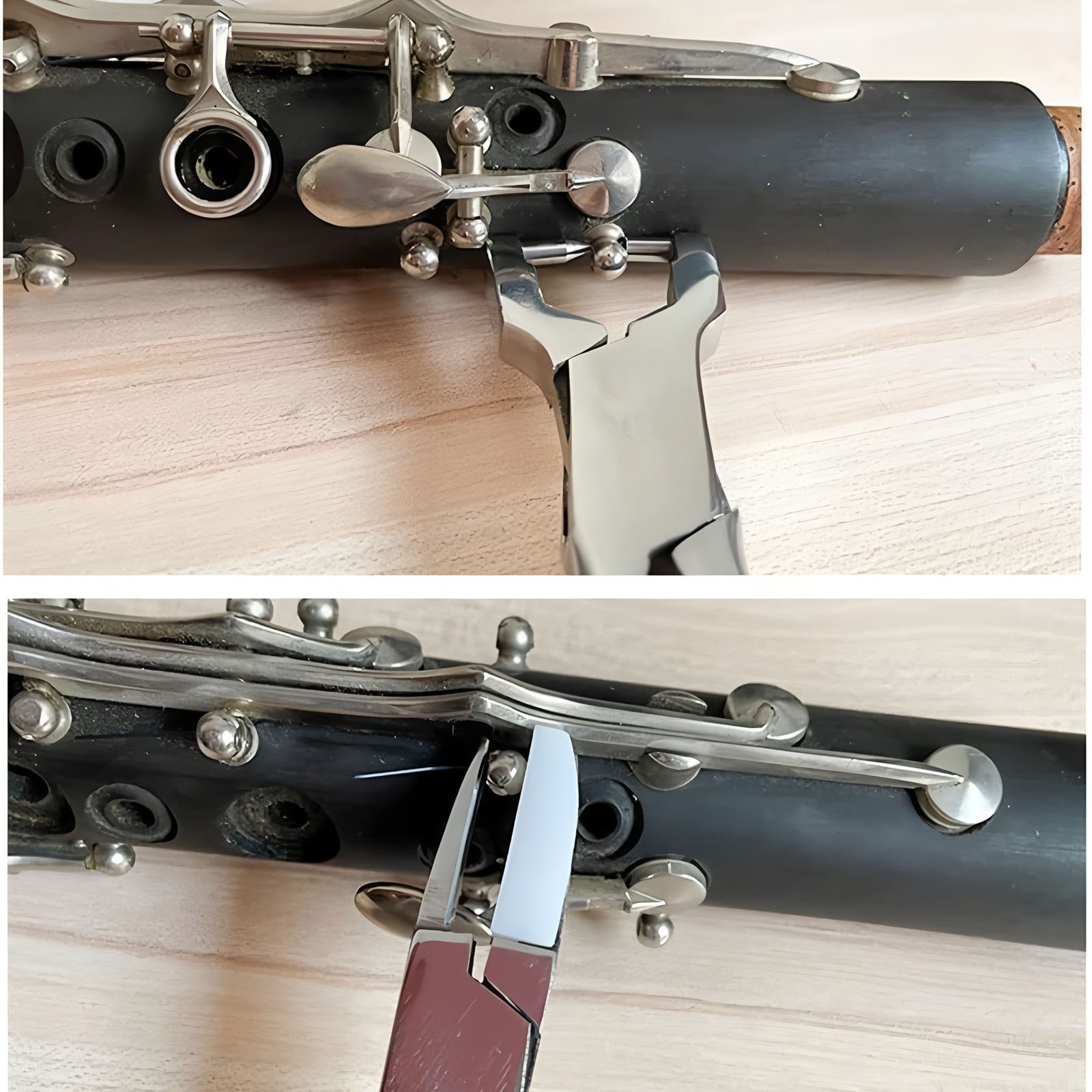 Woodwind Needle Spring Pliers – Pin Spring Installation & Removal Tool for Saxophone, Clarinet, Flute & Oboe