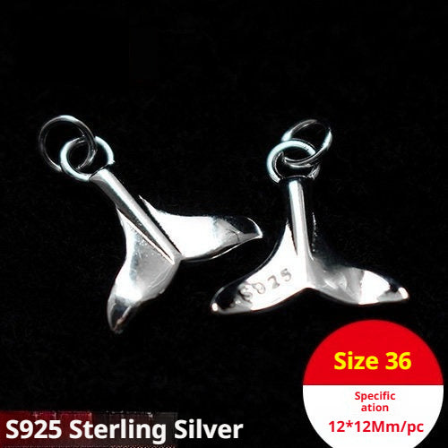 s925 Sterling Silver Pendants & Beads – 40+ Shapes for DIY Red String Bracelets, Crystal Jewelry, Handmade Weaving Accessories