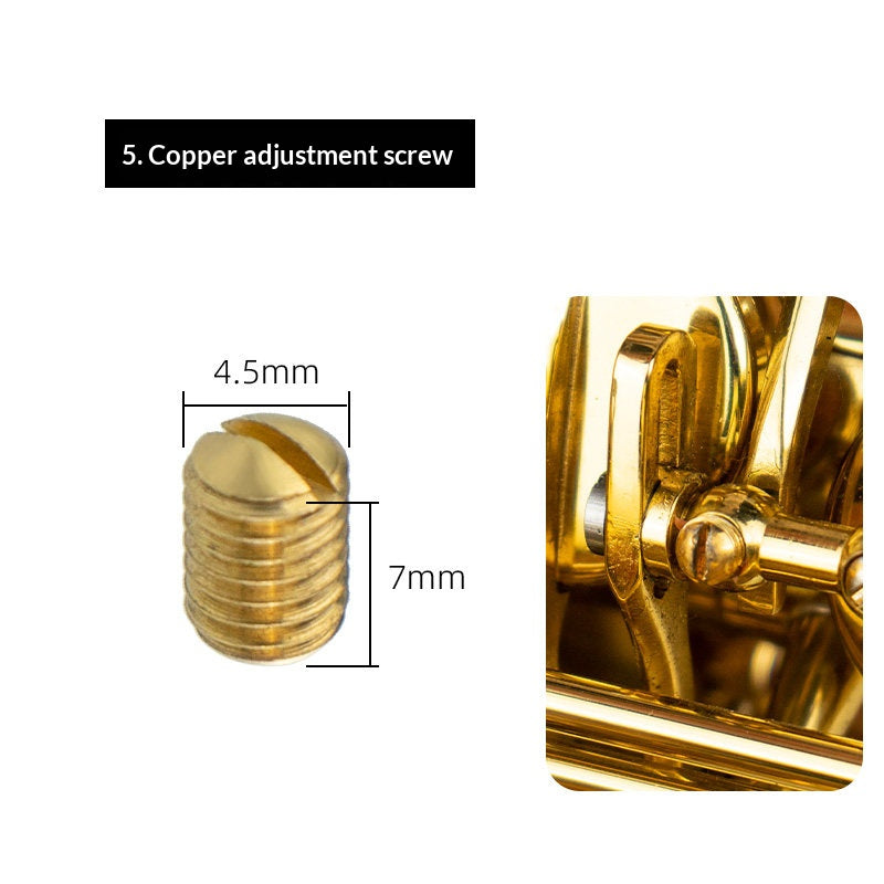 Saxophone Repair Parts Kit – Screws, Felt Posts, Key Button Covers & Reeds (Alto/Tenor/Soprano)