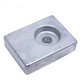 Suzuki Outboard Sacrificial Anode Zinc Block – Steering Fin, Gearcase & Anti-Corrosion Trim Tab for 3.5–300 HP