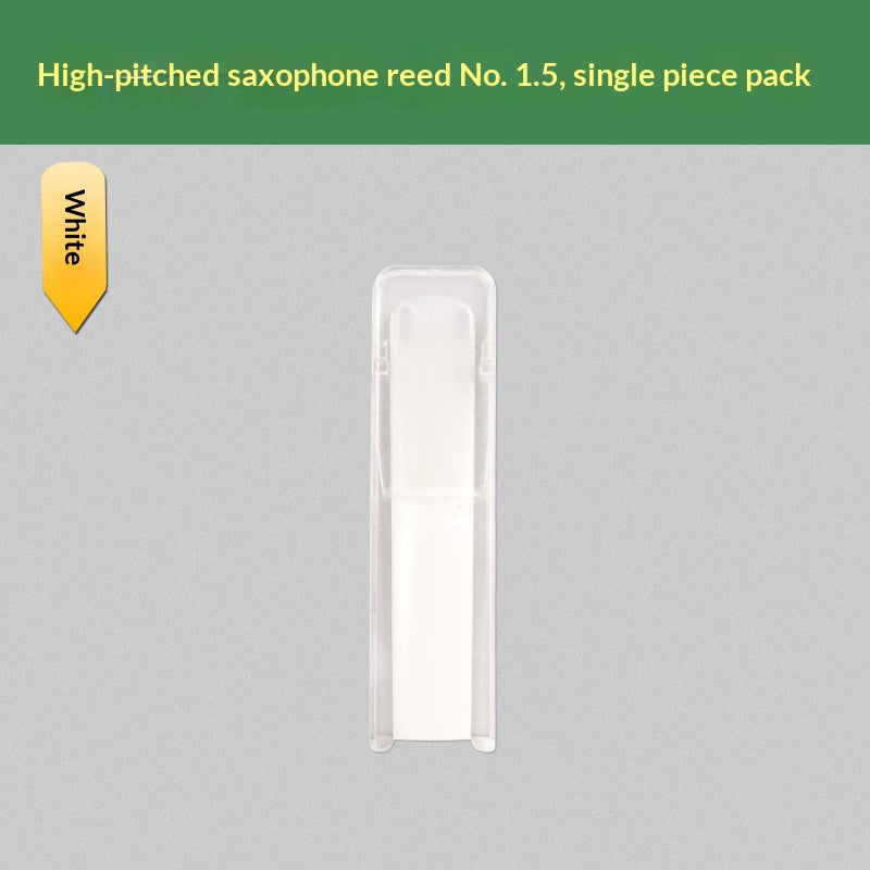 Resin Saxophone & Clarinet Reeds – 1.5 / 2.0 / 2.5 / 3.0 – Single or 4‑Pack (Alto, Tenor, Soprano, Clarinet)