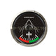 Marine Rudder Angle Indicator Gauge & Sensor – 316 SS Bezel, IP67, 12V/24V for Yachts, Speedboats & Fishing Boats