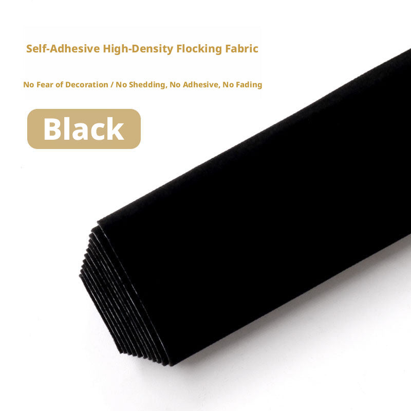Self-Adhesive Velvet Fabric – Jewelry Box Liner, Drawer Protector, 17 Colors