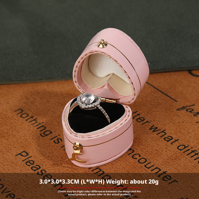Vintage Mini Ring Box – Proposal, Wedding & Jewelry Photography Prop
