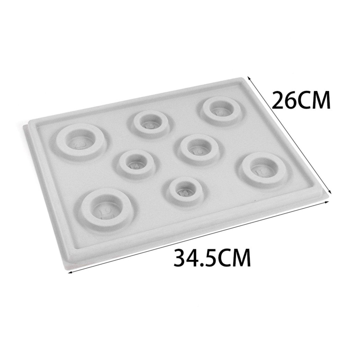 Bead Design Board Set – 13 - 20cm Bracelet Sizer, Necklace Layout Plate, Wooden & Acrylic Trays with Beading Needles, Rope Braider & Storage Bags - HomeDIYer