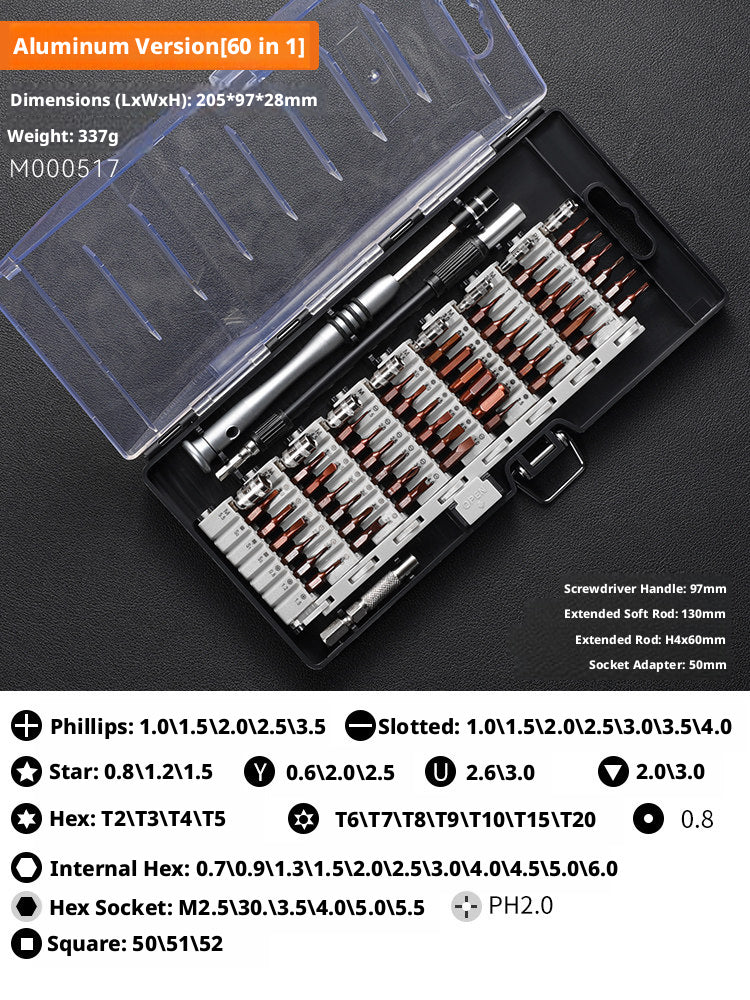 Precision Screwdriver Set – Electronics & Laptop Repair Kit (12 to 145-in-1 Options)