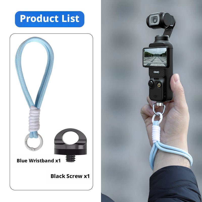 1/4" Camera Strap Screw Mount Adapter for DJI Pocket 3, Insta360 & Action Cameras - HomeDIYer