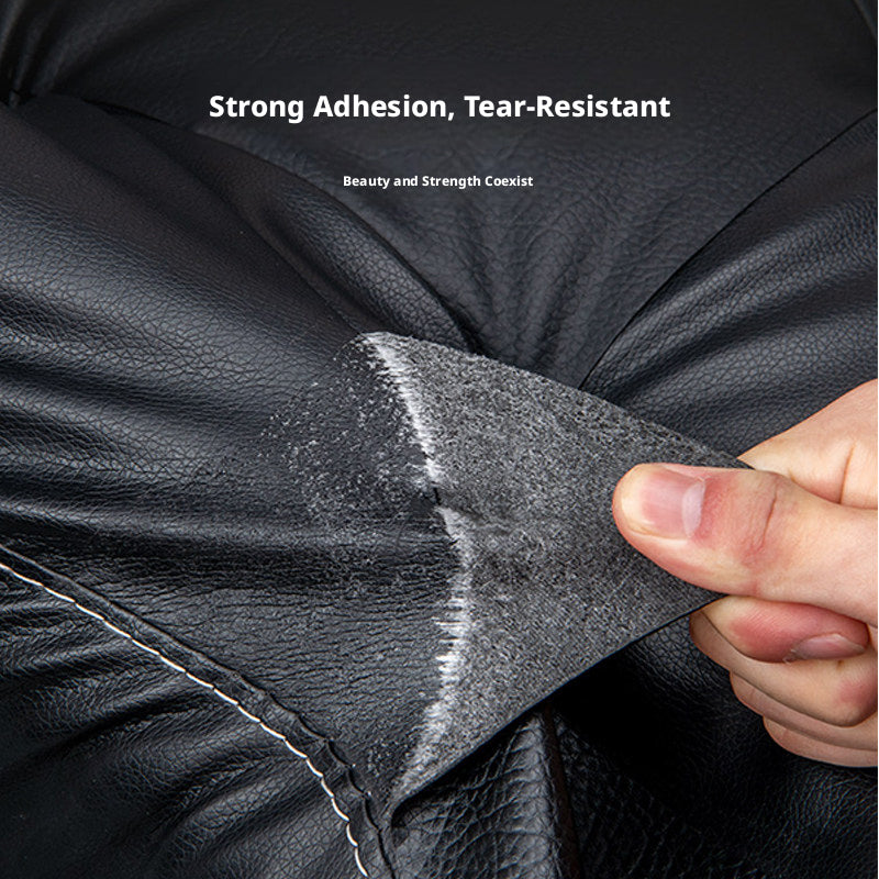 Strong Self-Adhesive Leather Repair Patch – 0.8mm Thick, Cut-to-Size for Sofa, Car Seat & Bag (Multiple Colors)