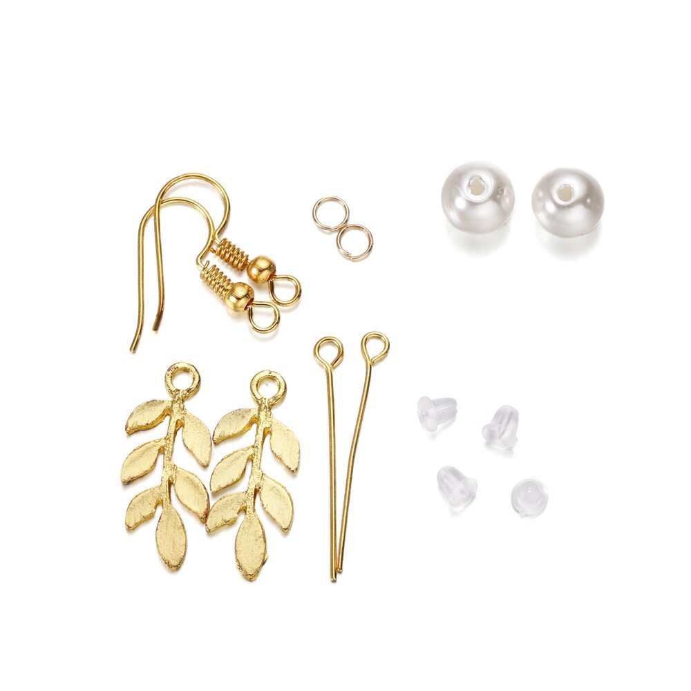 All - in - One DIY Jewelry Making Kit – 380+ Pcs Beading Supplies with Pliers, Findings, Beads & Storage Box for Bracelet, Necklace, Earring Crafting (Gold / Silver / Bronze) - HomeDIYer