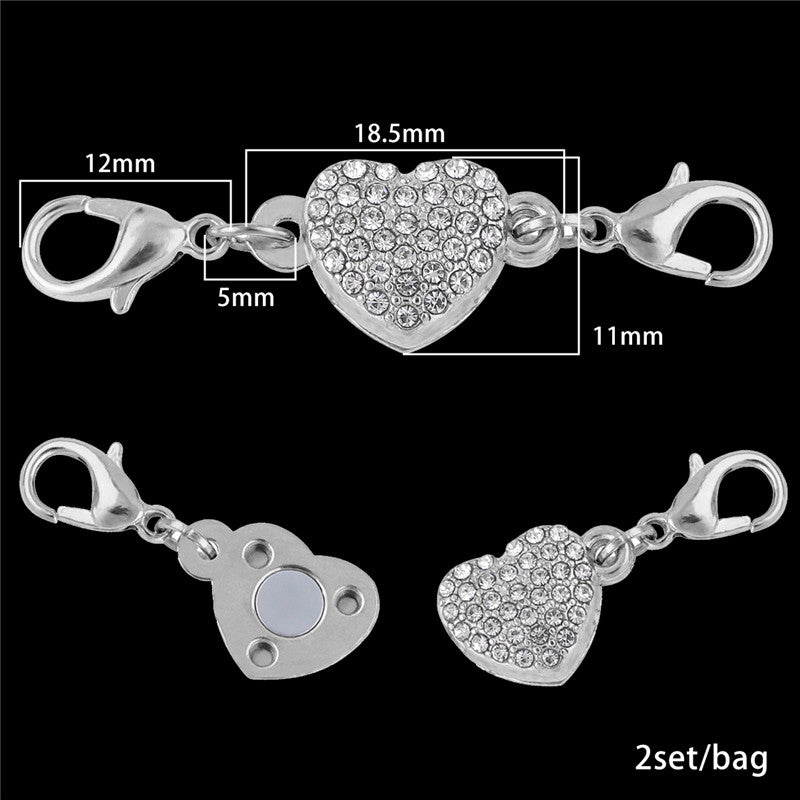 Magnetic Clasps for Jewelry Making – Strong, Gold Plated, DIY Buckles
