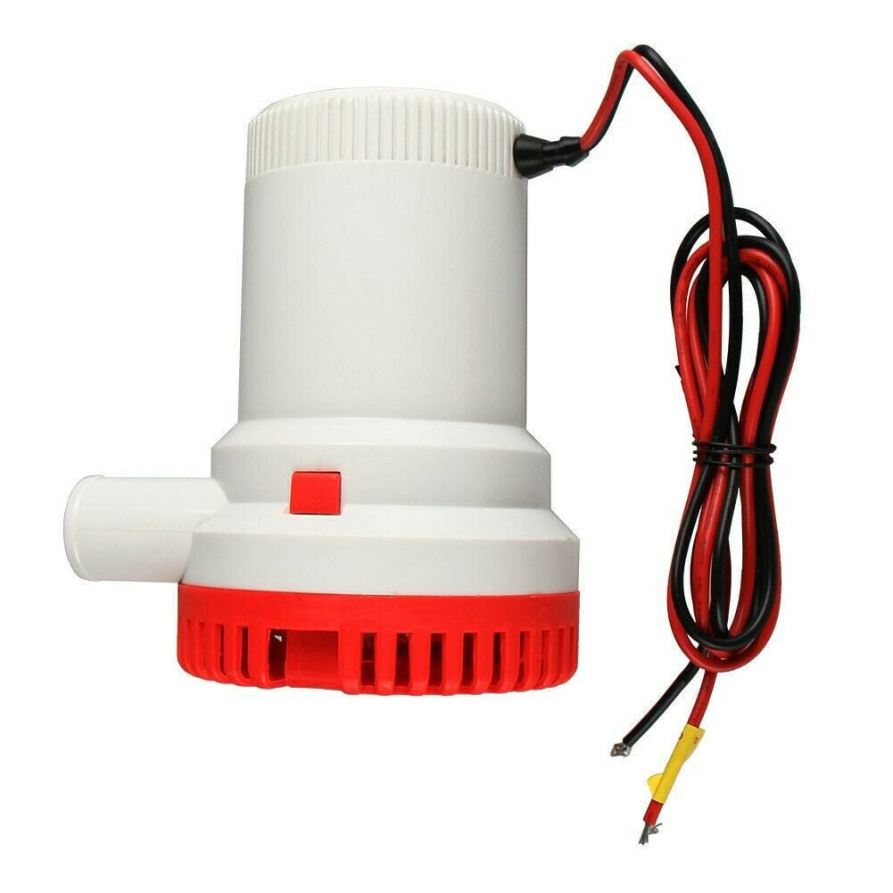 1500-2000 GPH Submersible Bilge Pump – 12V & 24V DC Electric Water Pump for Yacht & Small Boat
