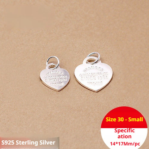 s925 Sterling Silver Pendants & Beads – 40+ Shapes for DIY Red String Bracelets, Crystal Jewelry, Handmade Weaving Accessories