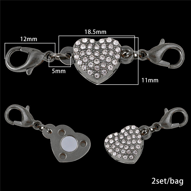 Magnetic Clasps for Jewelry Making – Strong, Gold Plated, DIY Buckles