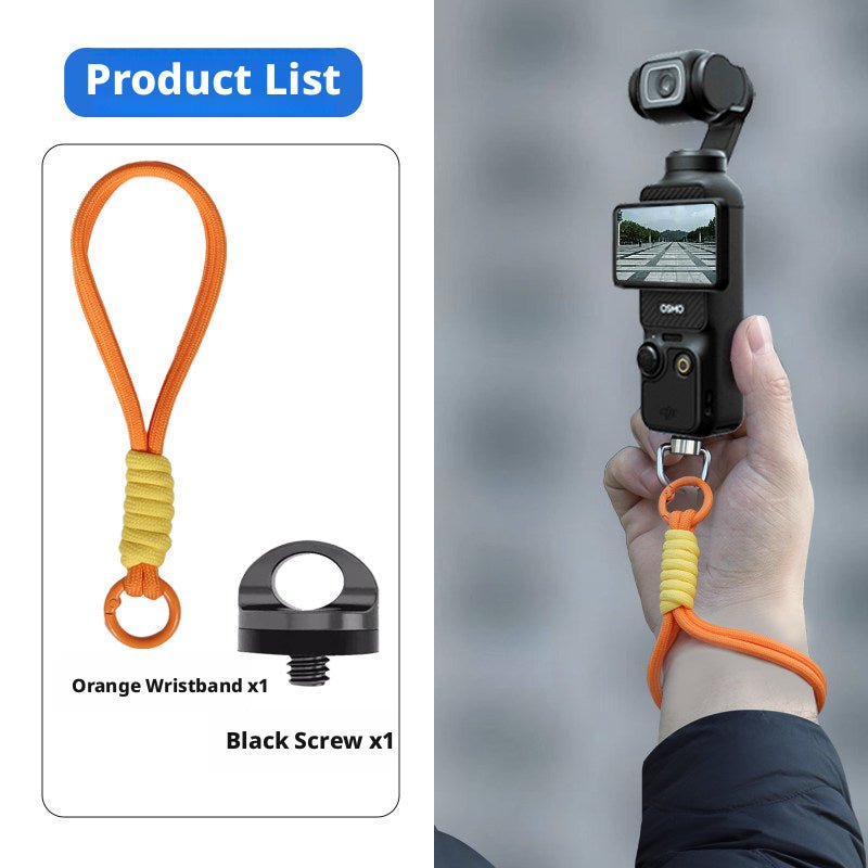 1/4" Camera Strap Screw Mount Adapter for DJI Pocket 3, Insta360 & Action Cameras - HomeDIYer