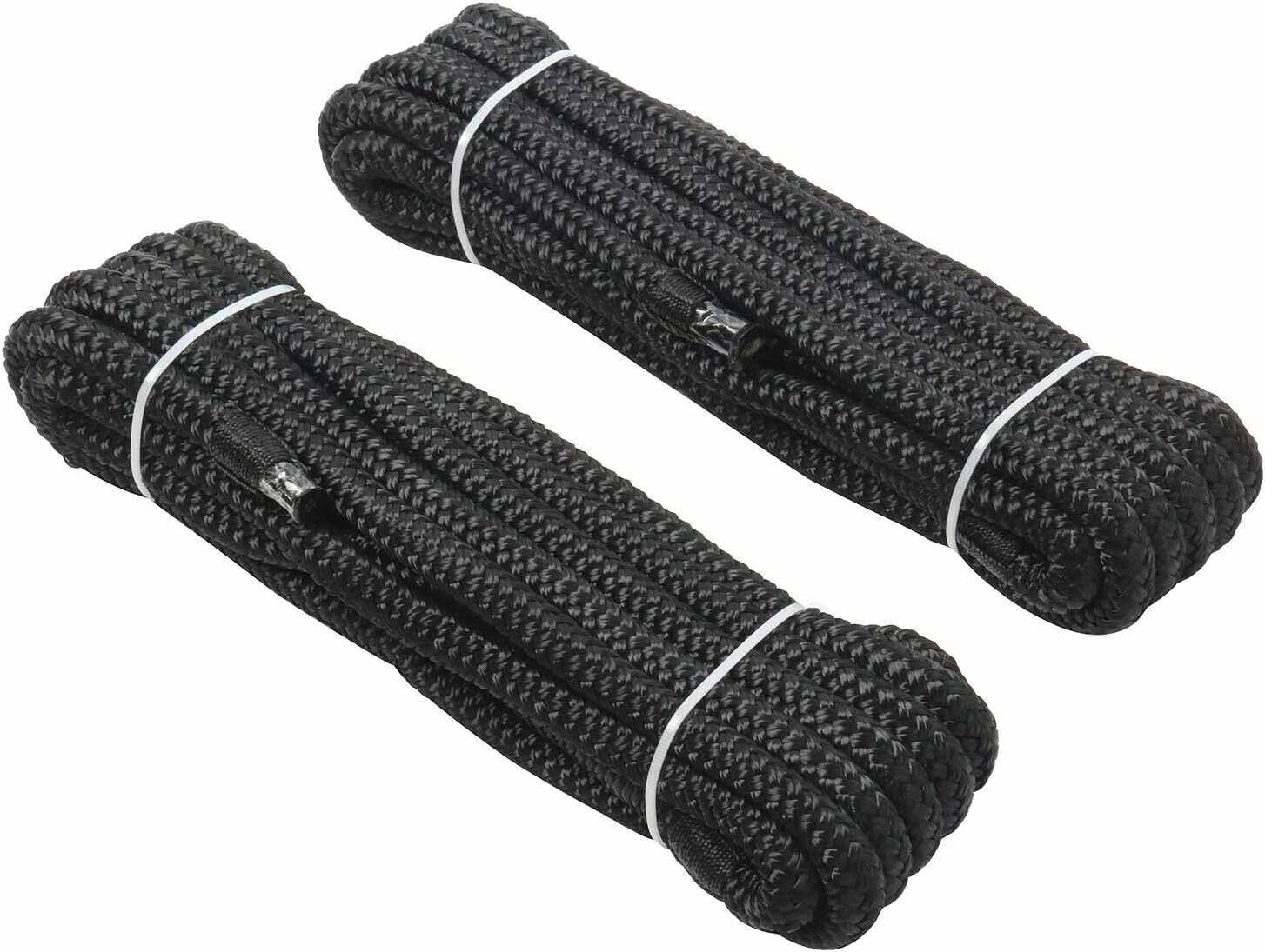 Double Braid Nylon Dock Line — Marine Mooring Rope for Boats, Jet Skis & Kayaks