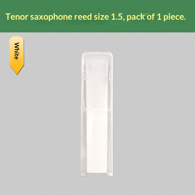 Resin Saxophone & Clarinet Reeds – 1.5 / 2.0 / 2.5 / 3.0 – Single or 4‑Pack (Alto, Tenor, Soprano, Clarinet)