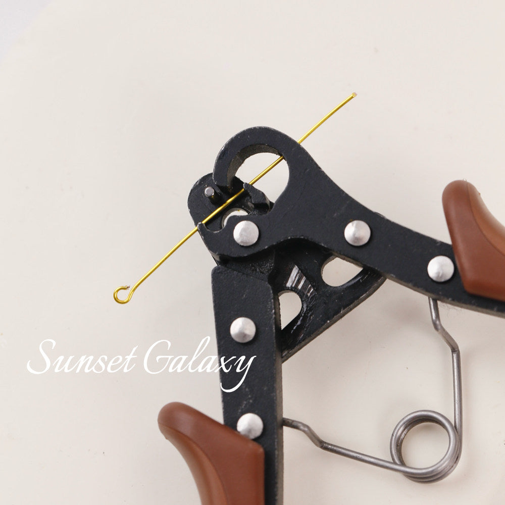 One-Step 9-Pin Pliers Set – Perfect Loops Every Time, 1.5mm Inner Diameter