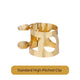 Feather flat E flat alto saxophone flute head clamp accessories metal tenor tenor clip flute head cap