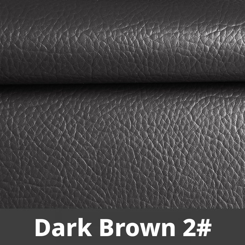 Strong Self-Adhesive Leather Repair Patch – 0.8mm Thick, Cut-to-Size for Sofa, Car Seat & Bag (Multiple Colors)