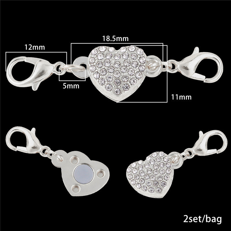 Magnetic Clasps for Jewelry Making – Strong, Gold Plated, DIY Buckles